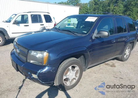 2009 Chevrolet Trailblazer из США, поврежденный, VIN 1GNDC33S692107229
